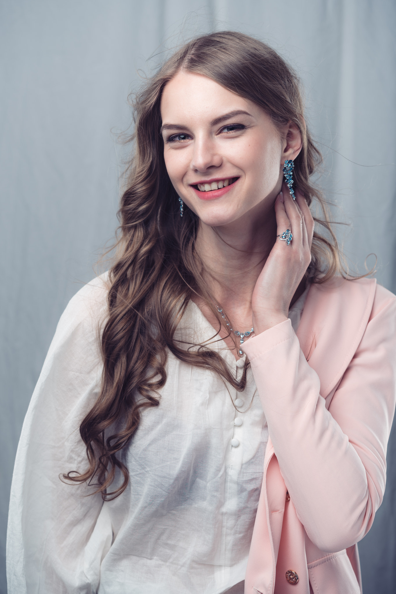 Kate with jewelry