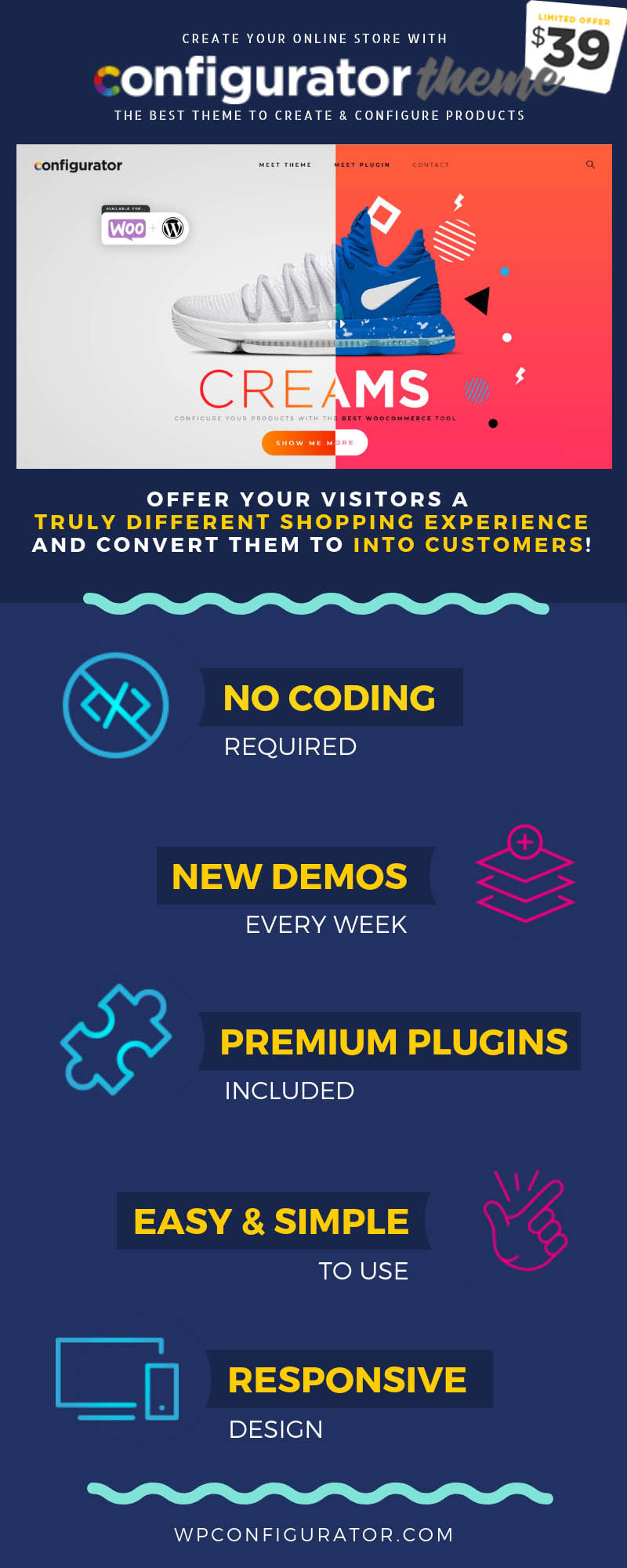WP Configurator Theme with WooCommerce Product Configurator