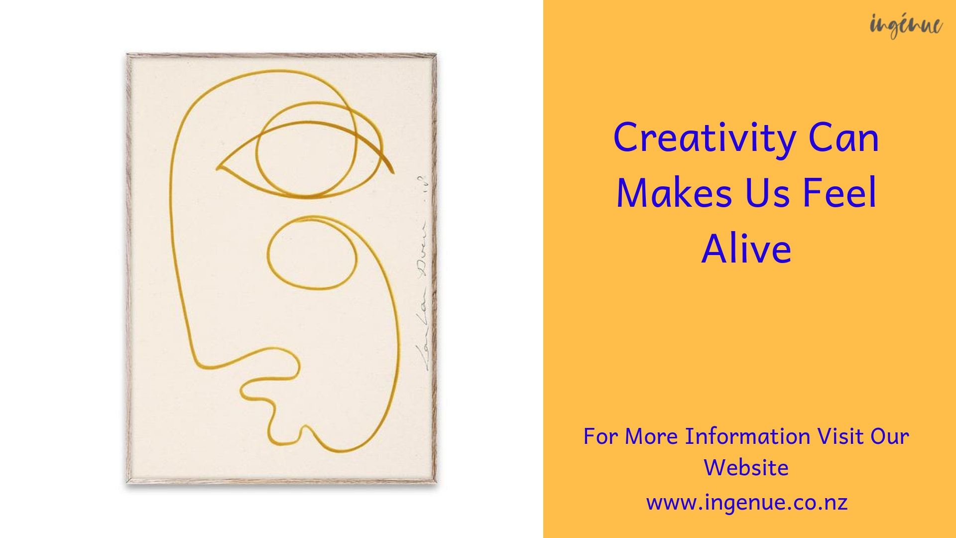 Creativity Can Makes Us Feel Alive