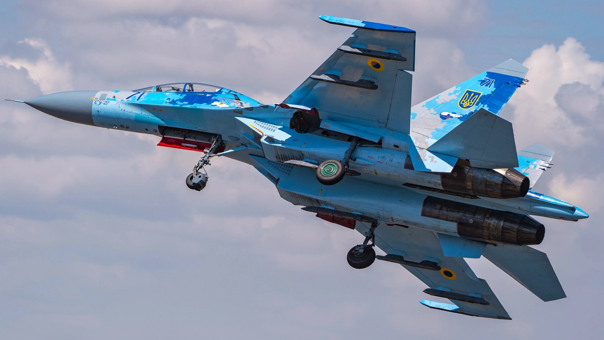 苏-27 战斗机 乌克兰空军