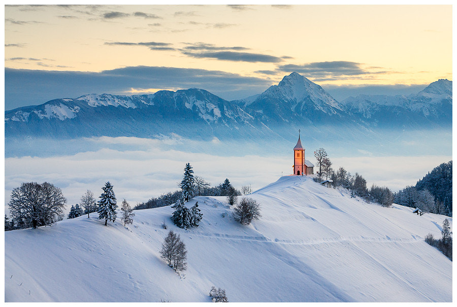 Winter morning on Jamnik by Simon Benedičič on 500px