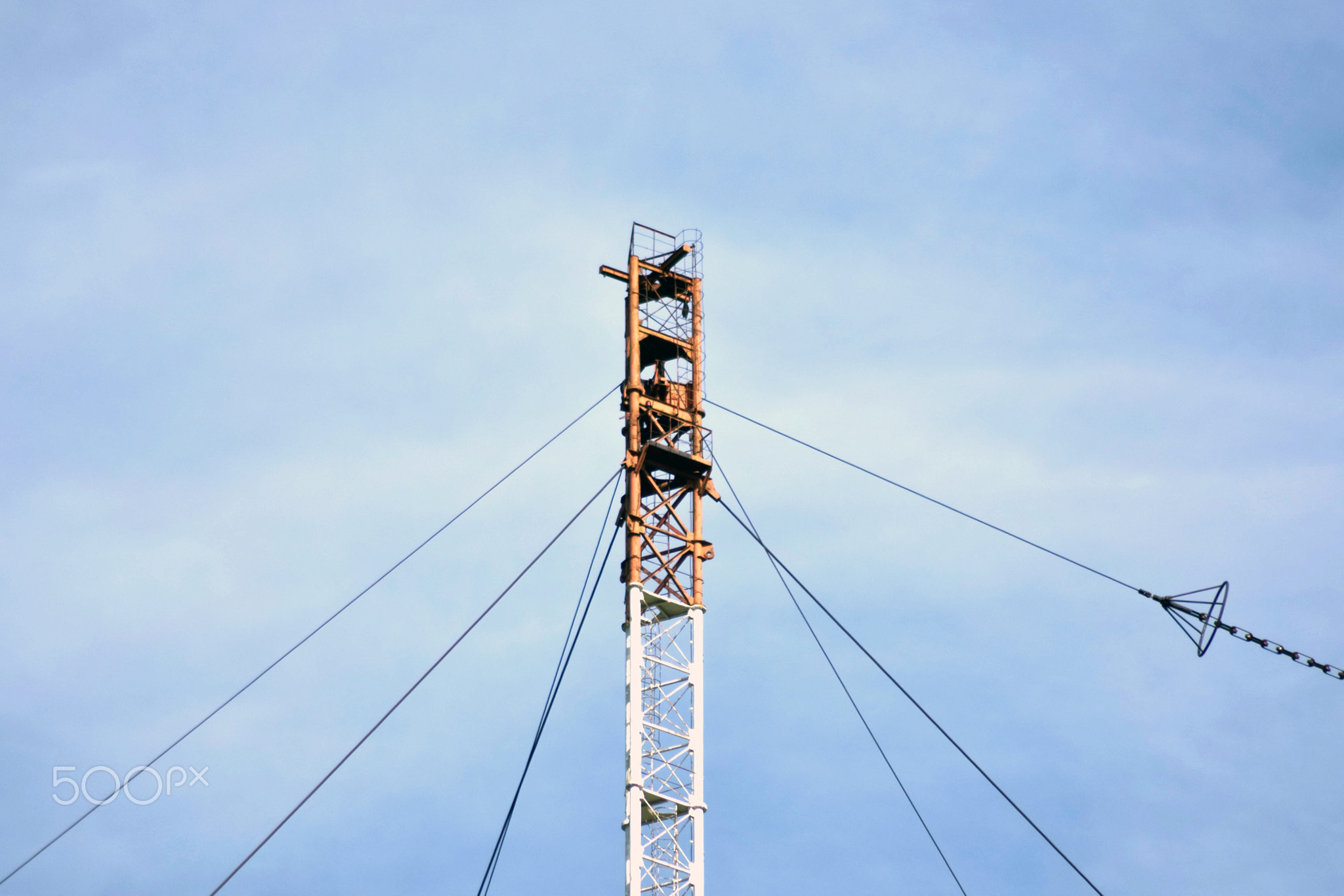 Aerial platforms for  transmission of radio waves