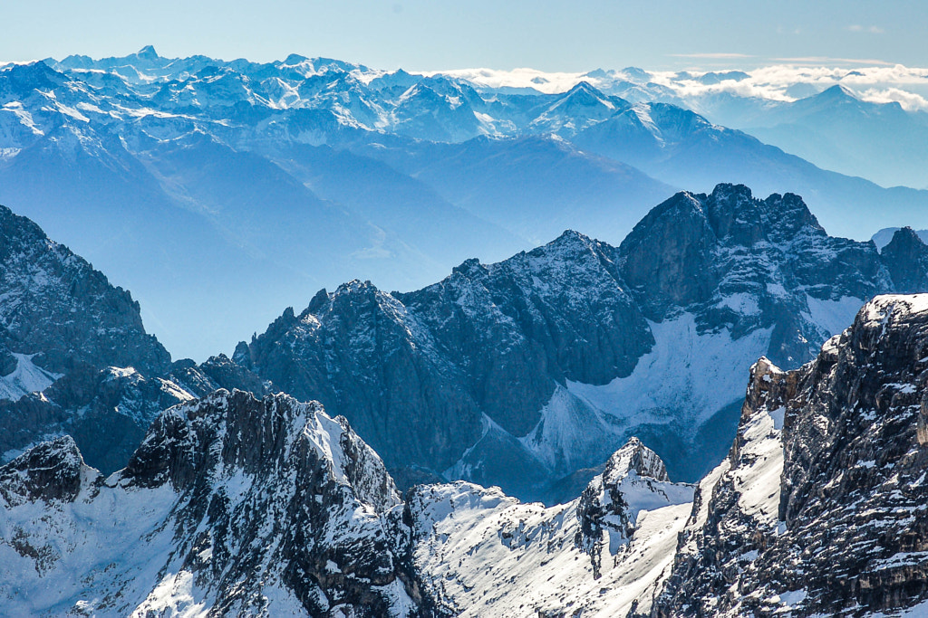 Zugspitze by Christian Mitschke on 500px.com