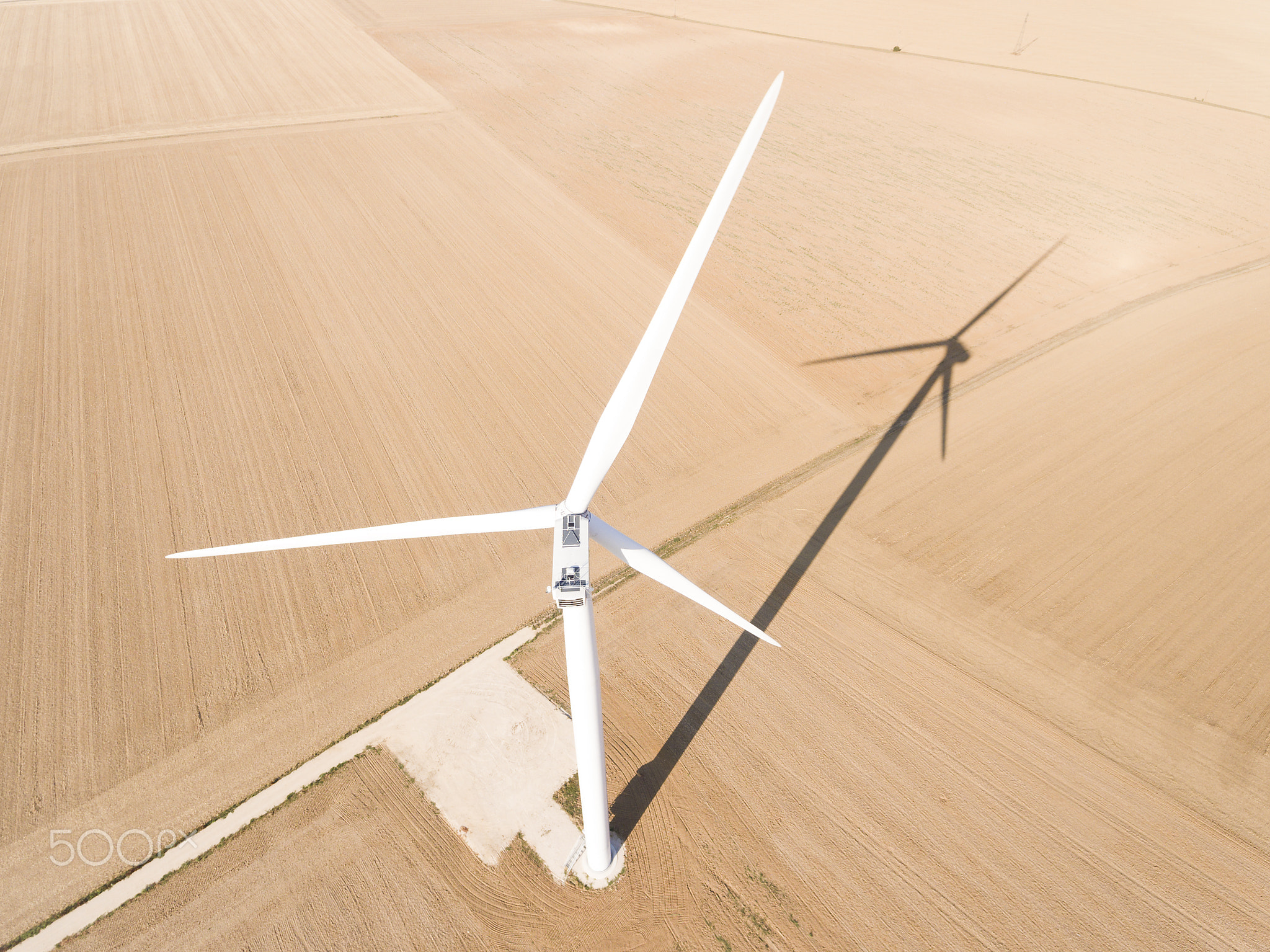 Wind generator, Boissy-la-Riviere, Essonne, France