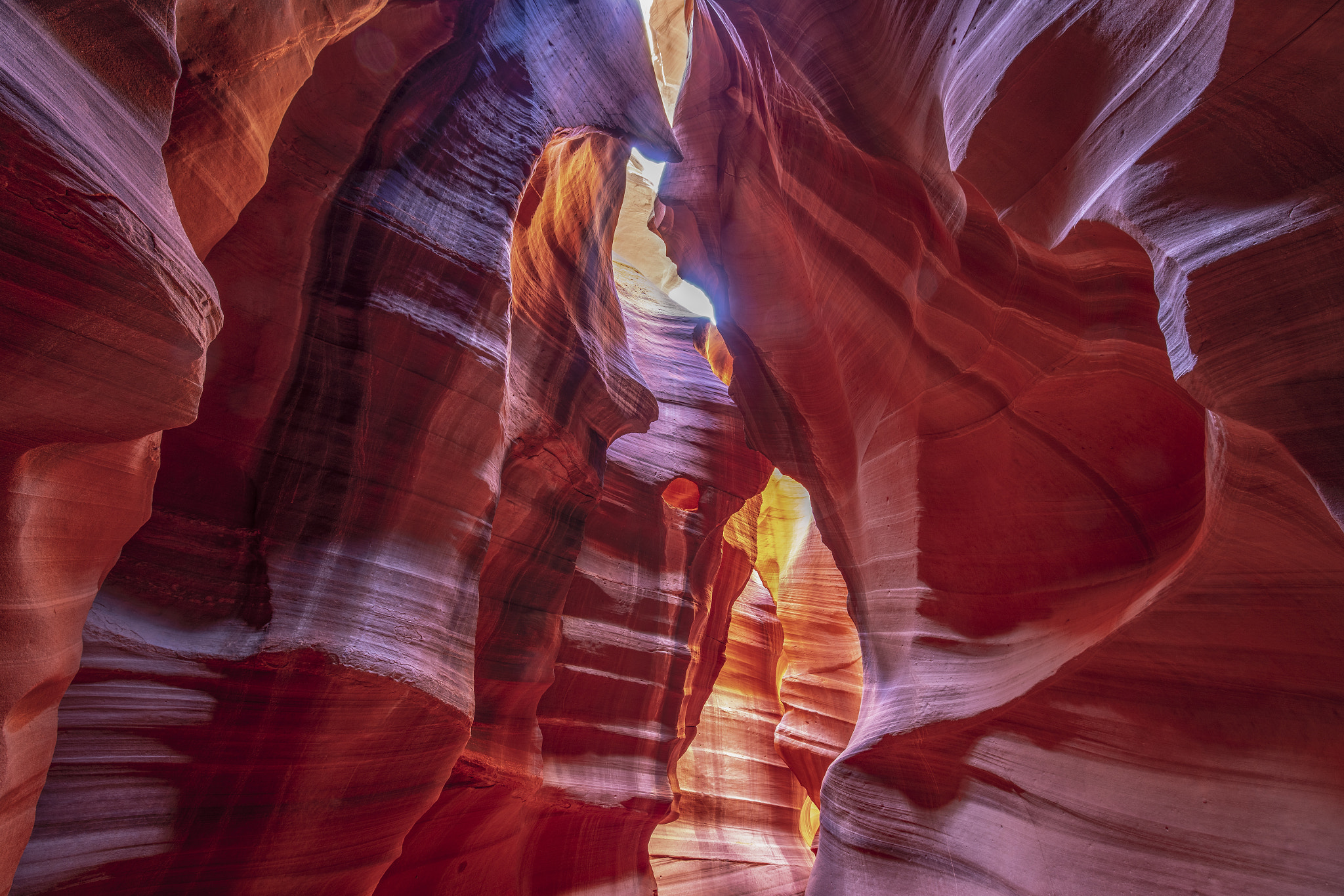 Inside Upper Antelope Canyon