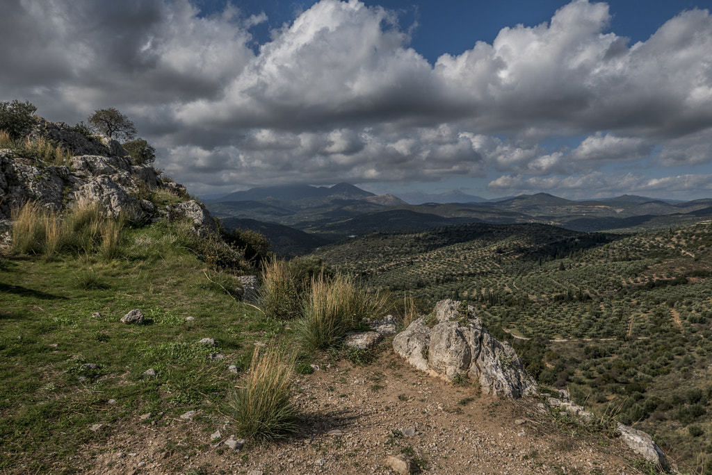 View from the Acropolis of Mycenae by Chris Panagiotidis on 500px.com