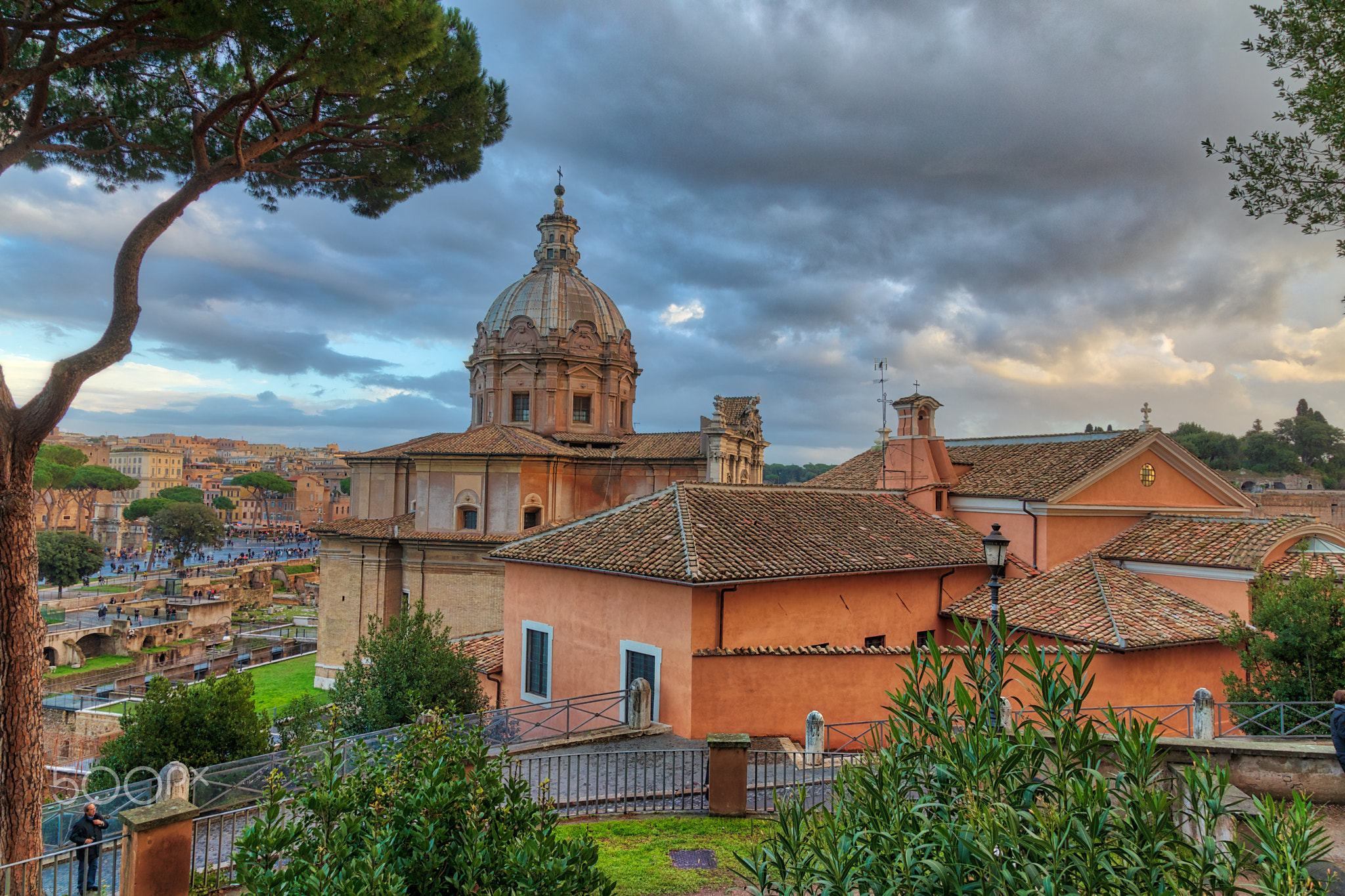 Foro di Cesare, The Forum Area
