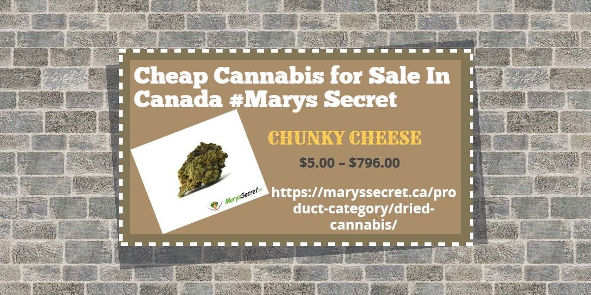 Cheap Cannabis for Sale In Canada #Marys Secret