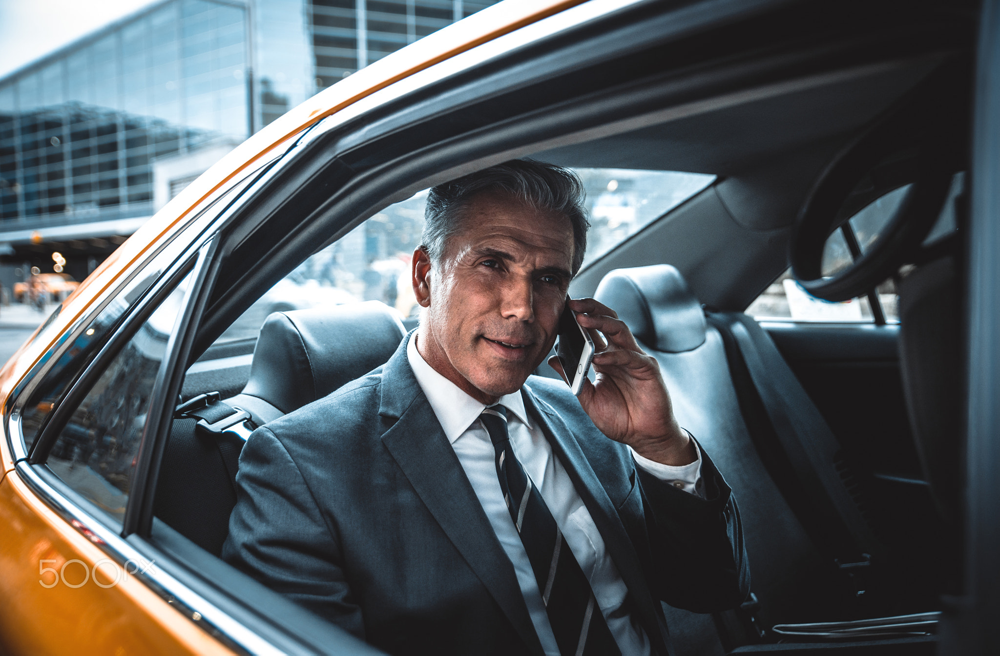Successful business man in New york city, portraits and lifestyl