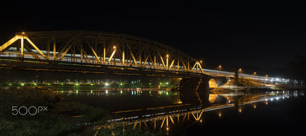 NIght train by Markus Kauppinen on 500px.com