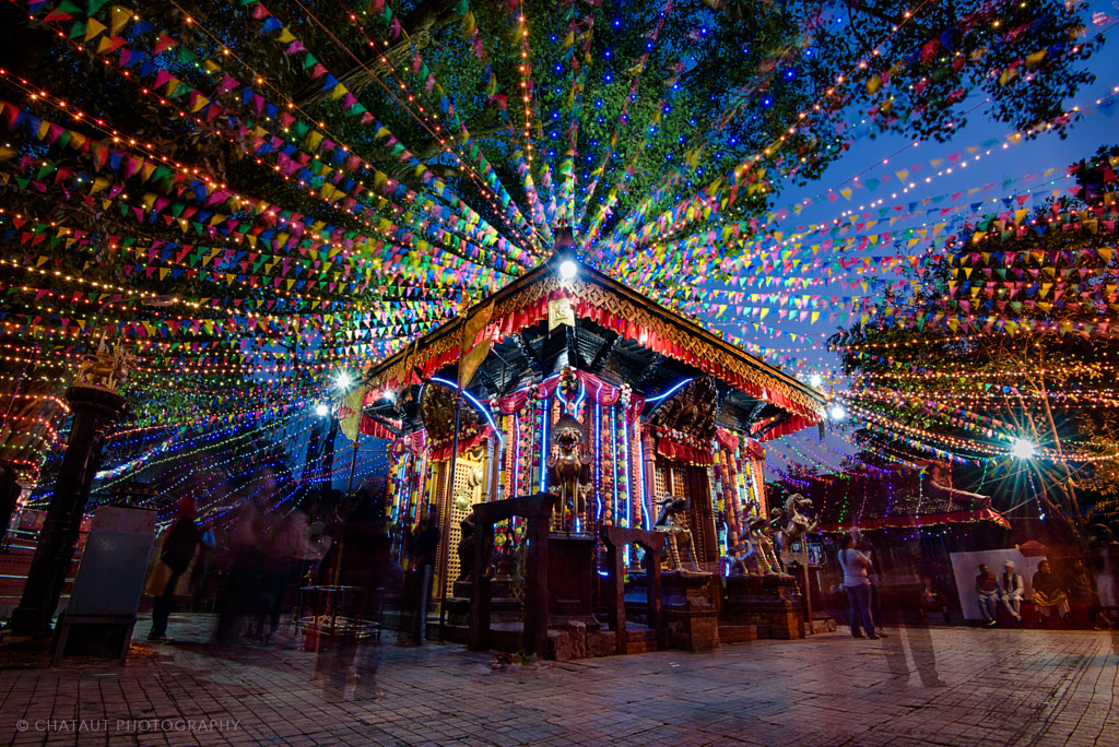 Decorated Temple by Surya Chataut on 500px.com