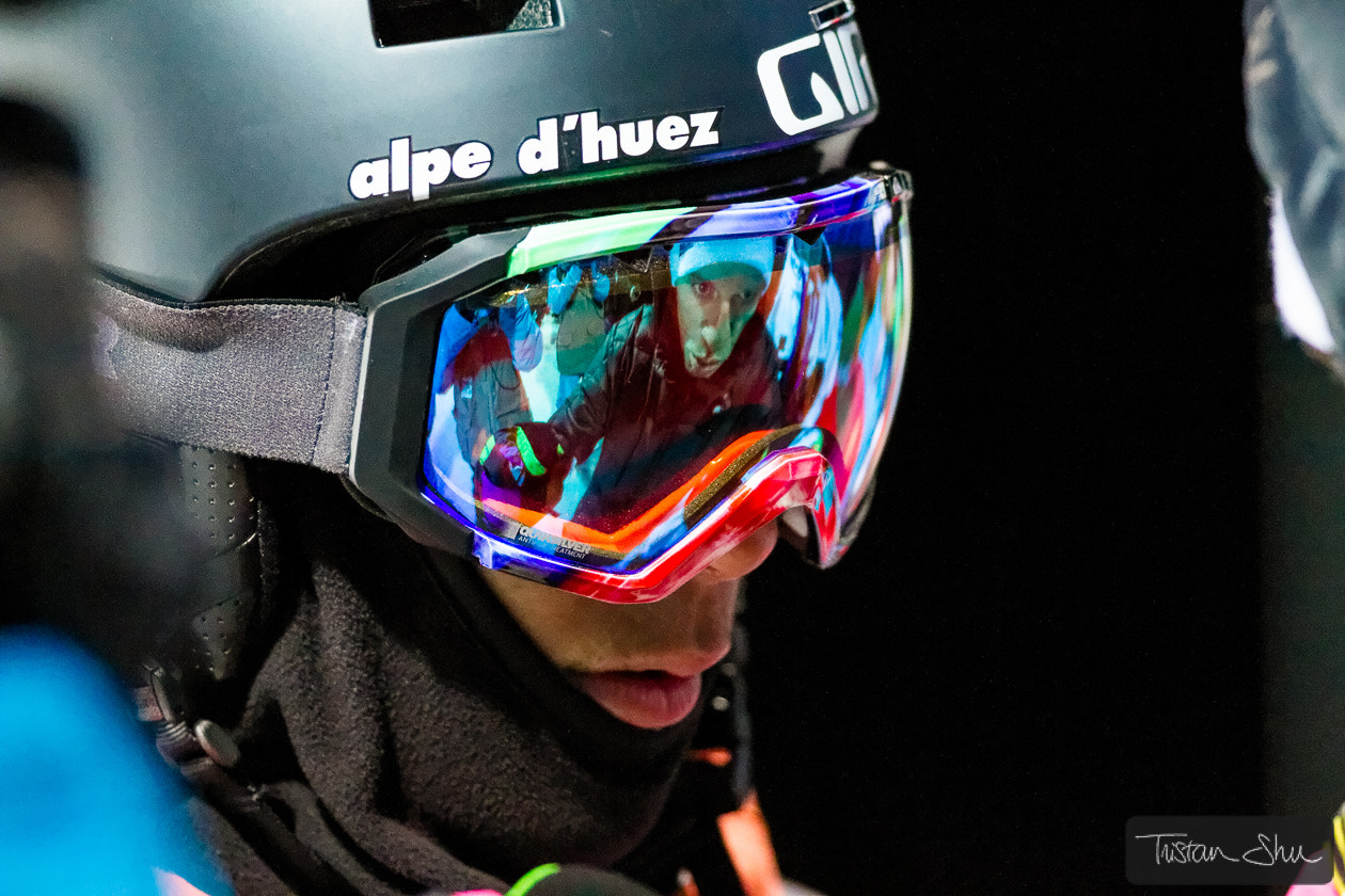 Last words from Coach Greg Guenet to rider Thomas Krief...