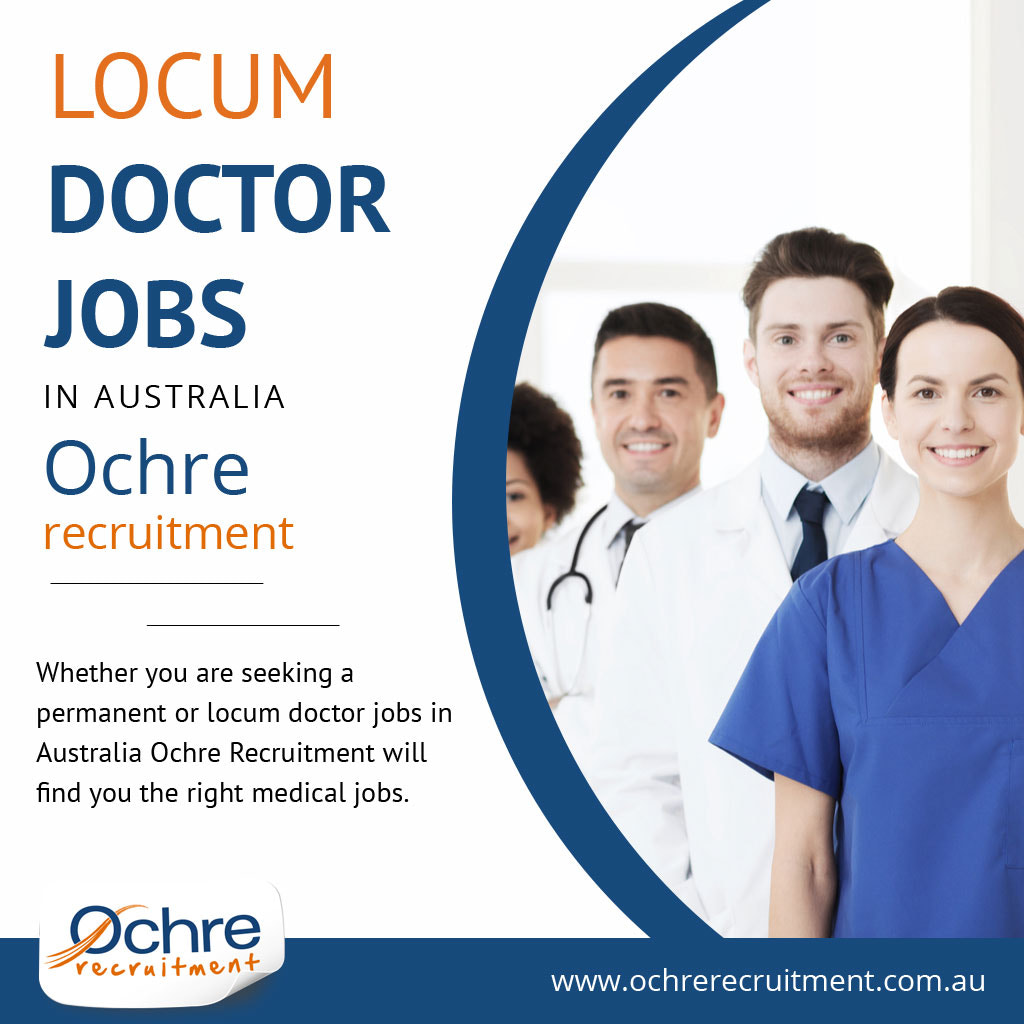 Locum Doctor Jobs in Australia - Ochre Recruitment