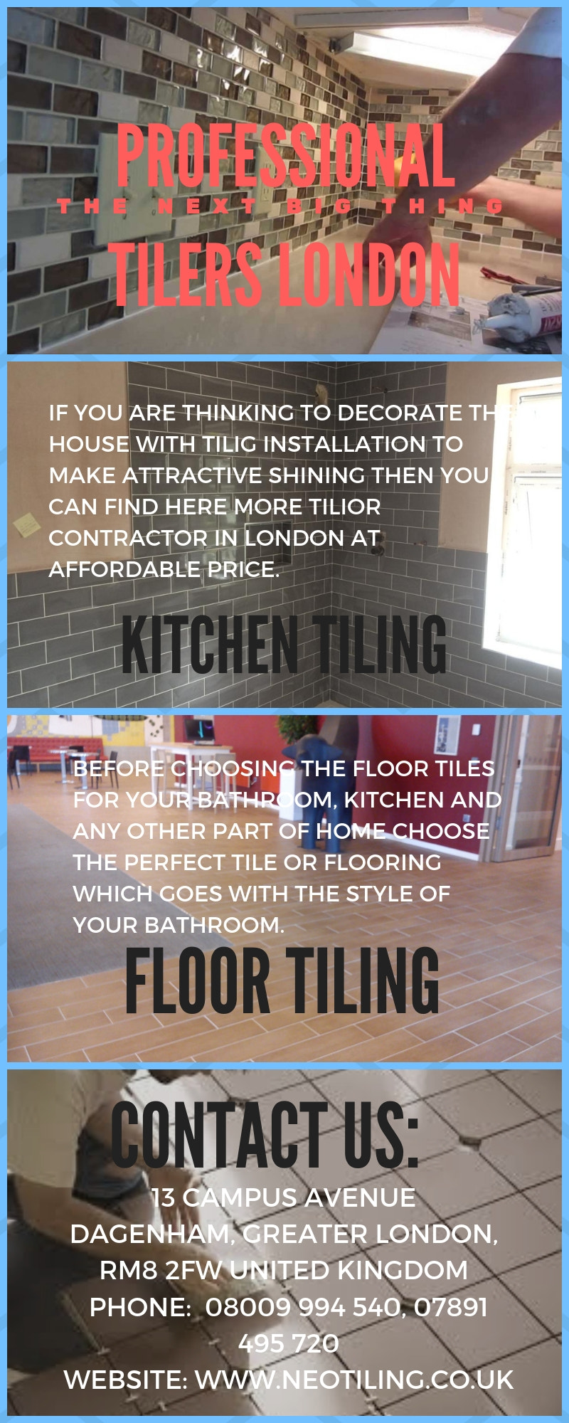 Professinoal London Tiling Contrator