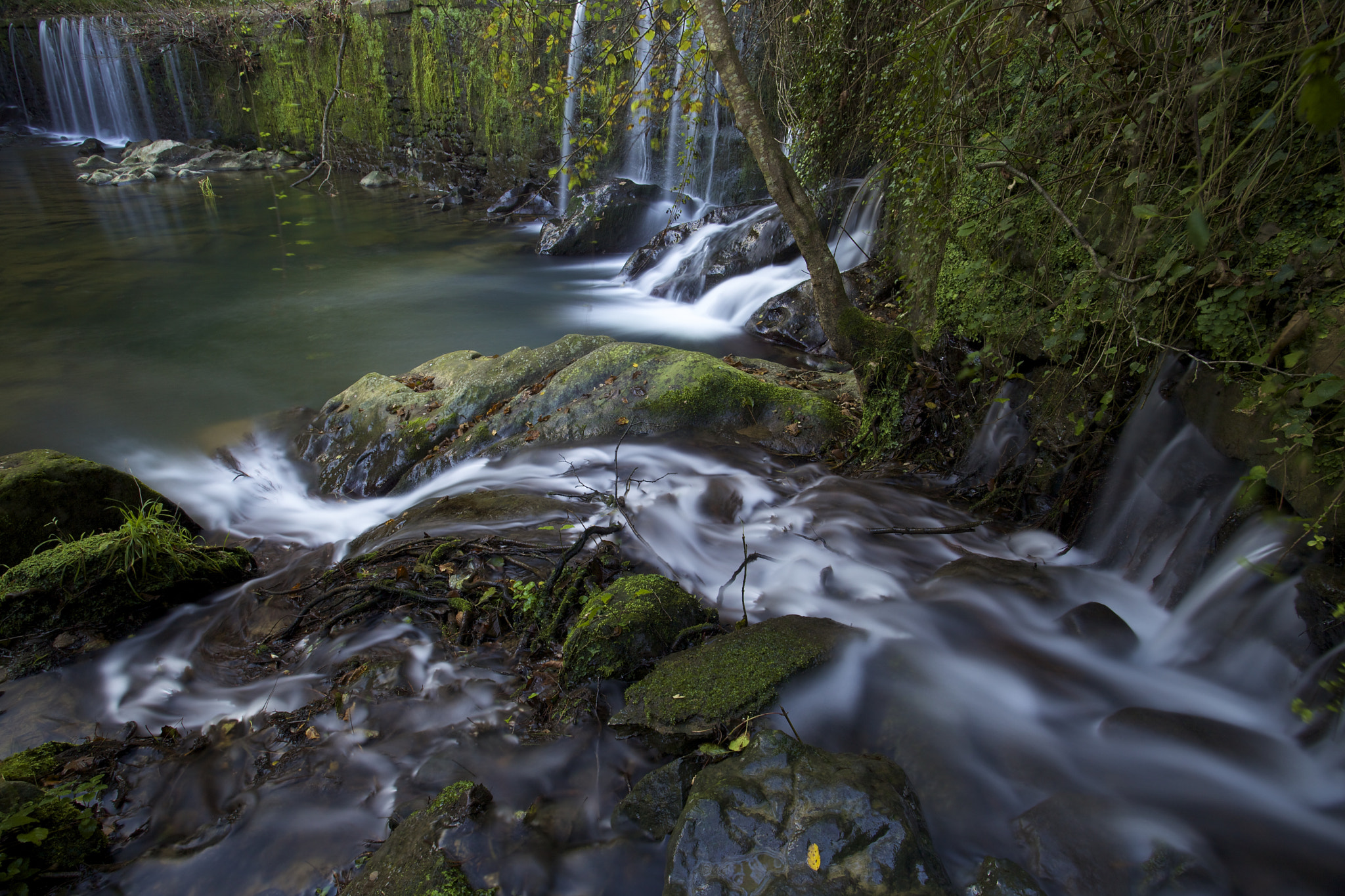 Salto de agua de El Pobal