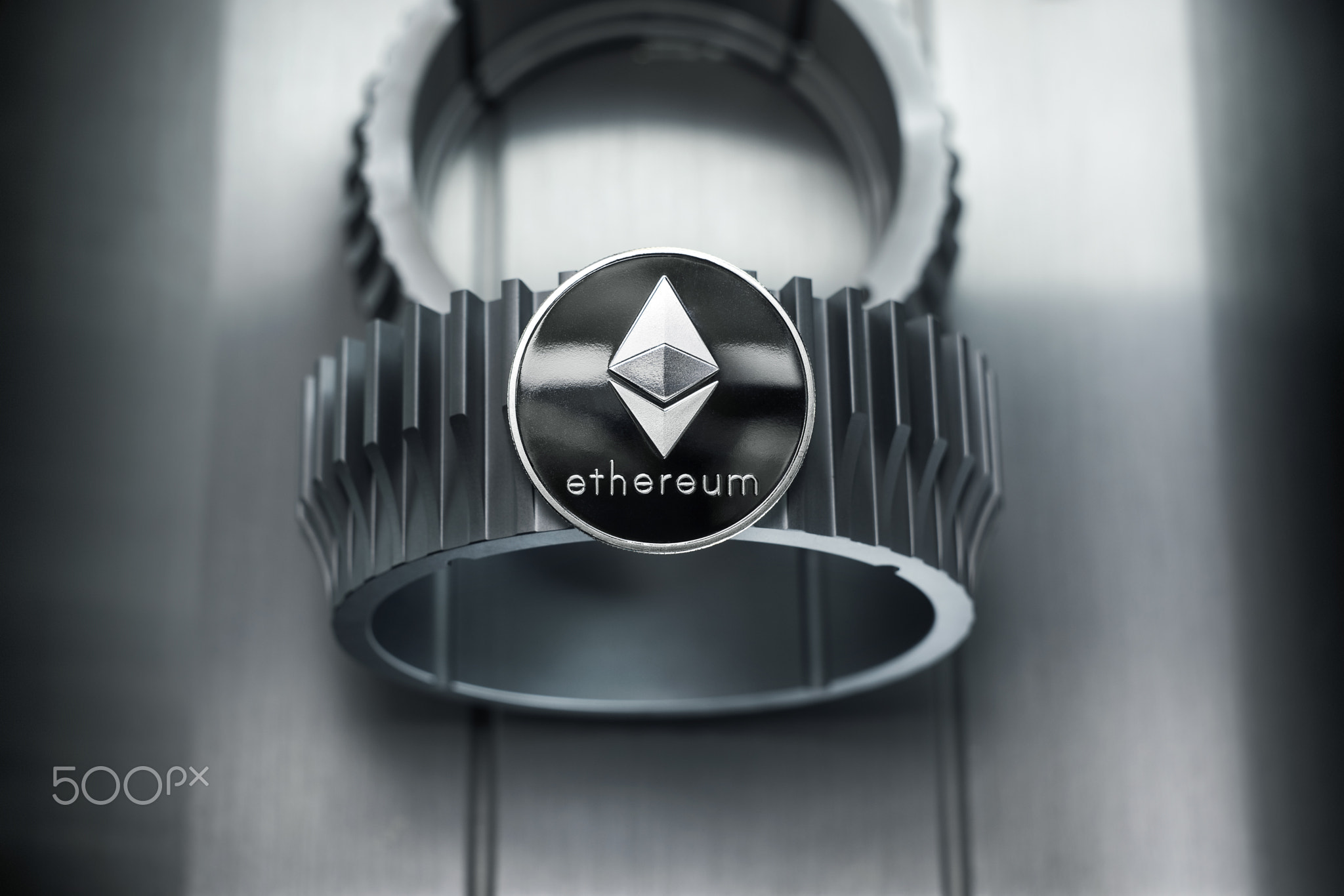 Ethereum silver coin