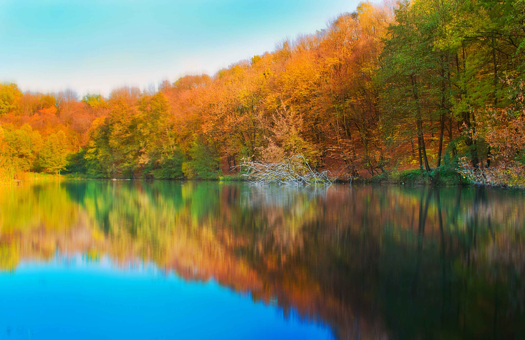 Autumn lake by Inna Petrova on 500px.com