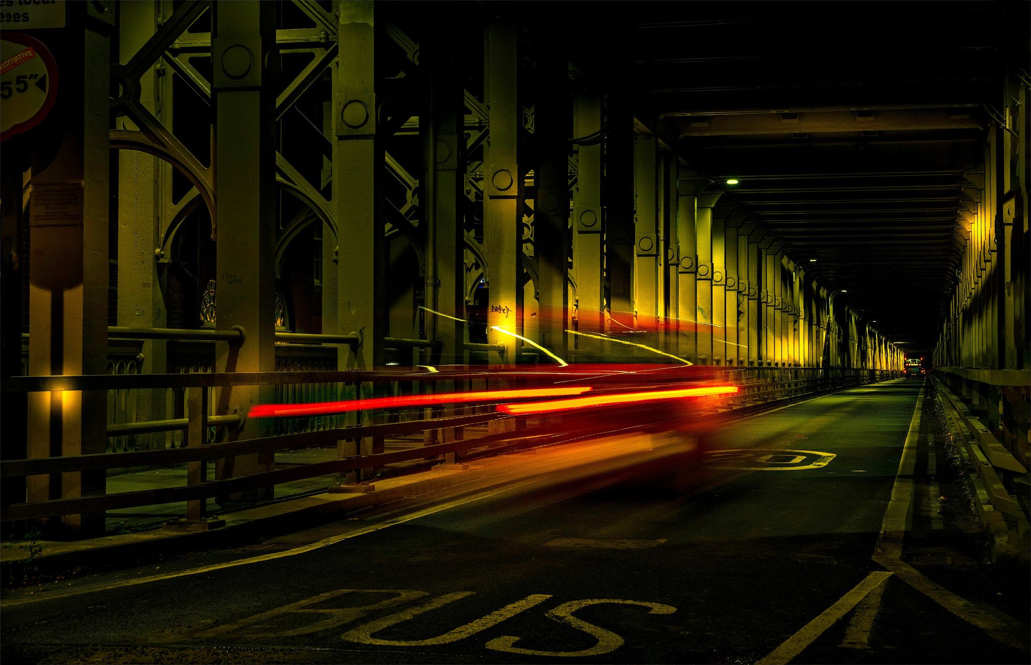 Blur Bridge Car