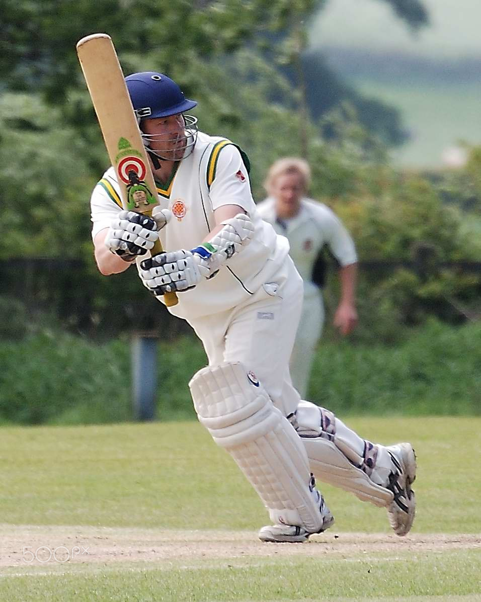 Me playing a leg glance of west indian bowler Tino