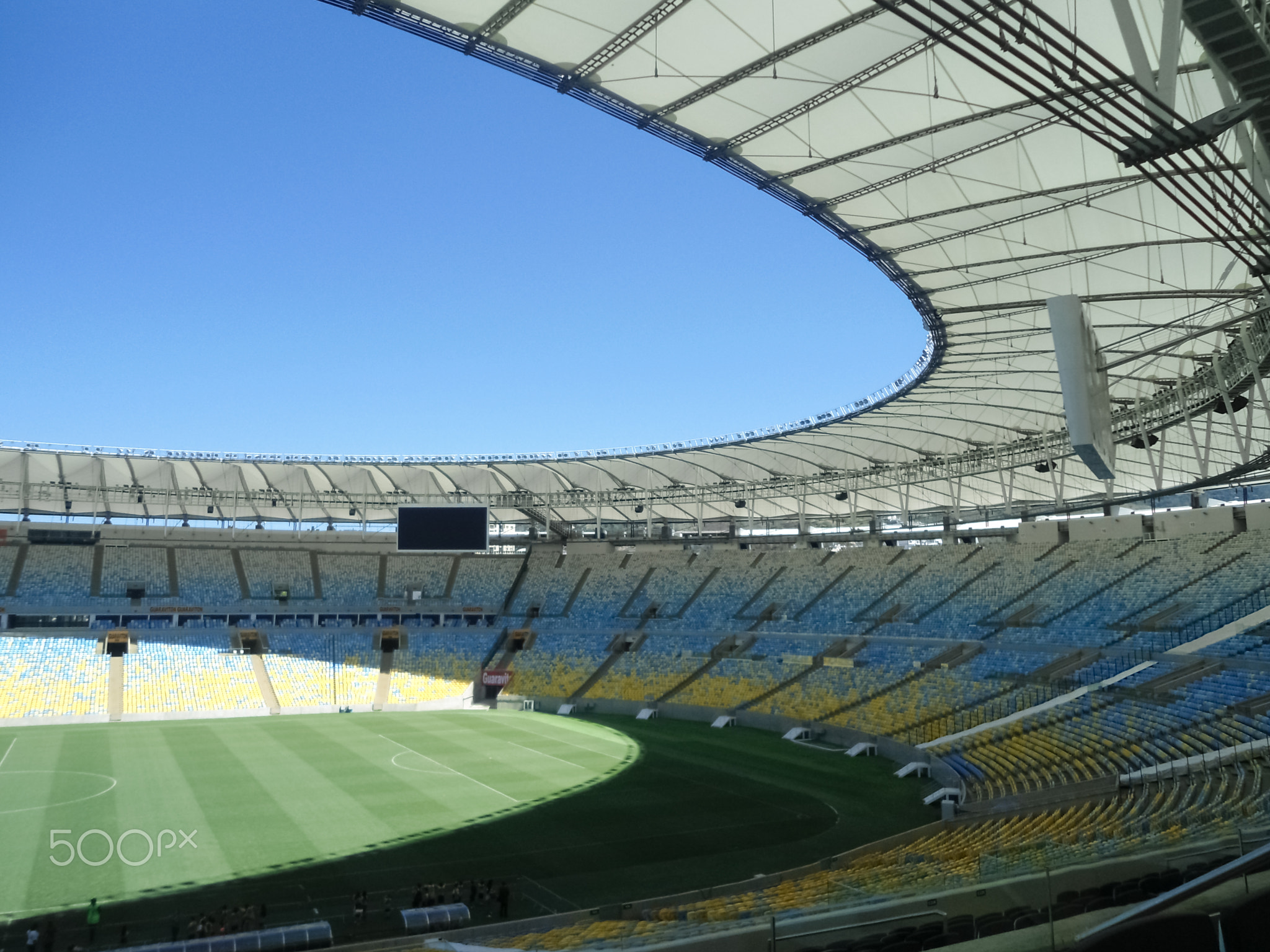 Maracana Stadium located in Rio de Janeiro