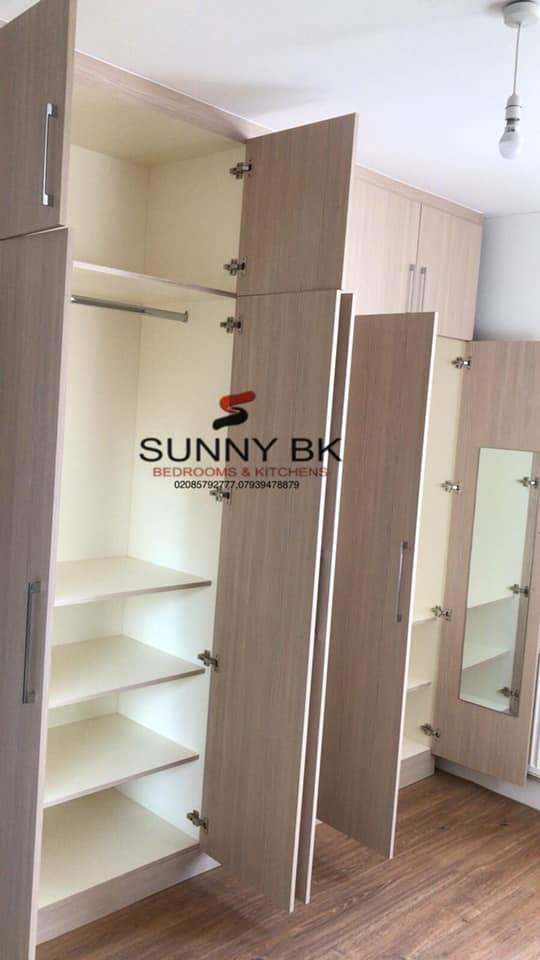 Bespoke furniture done by Sunny Bedrooms and Kitchens Ltd