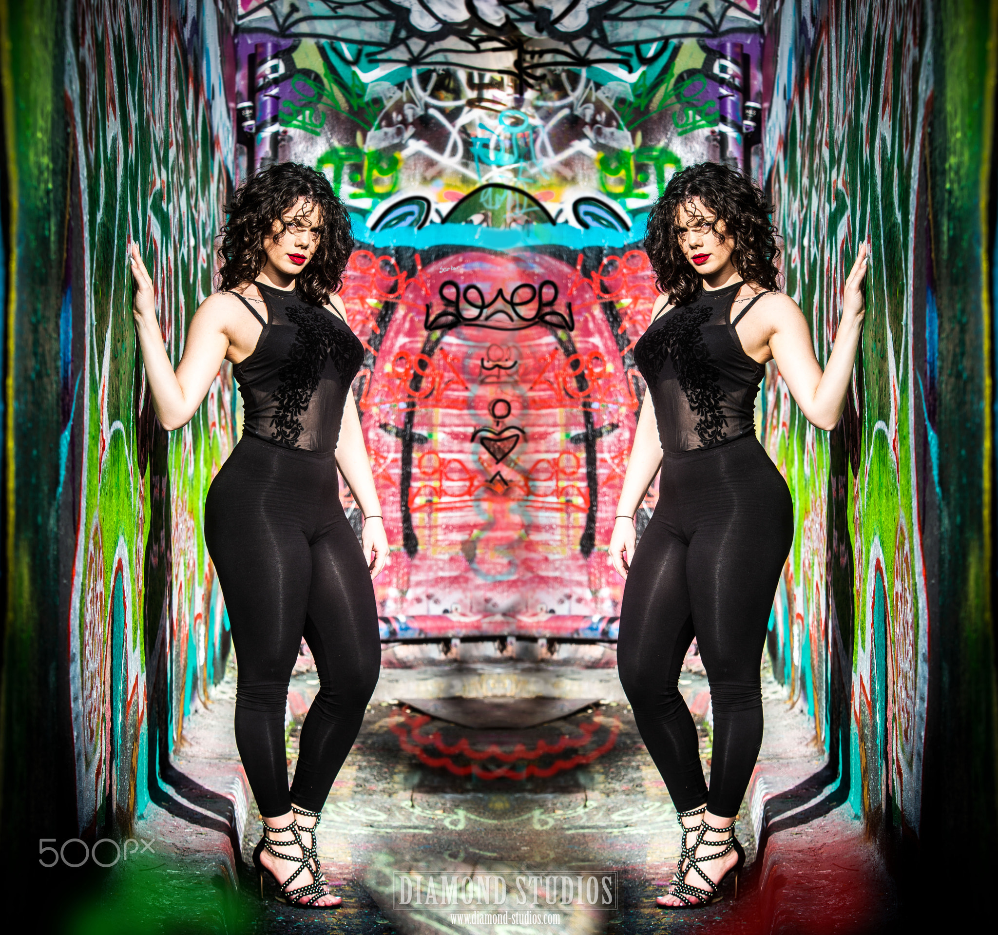 Graffiti Model - Fashion Models