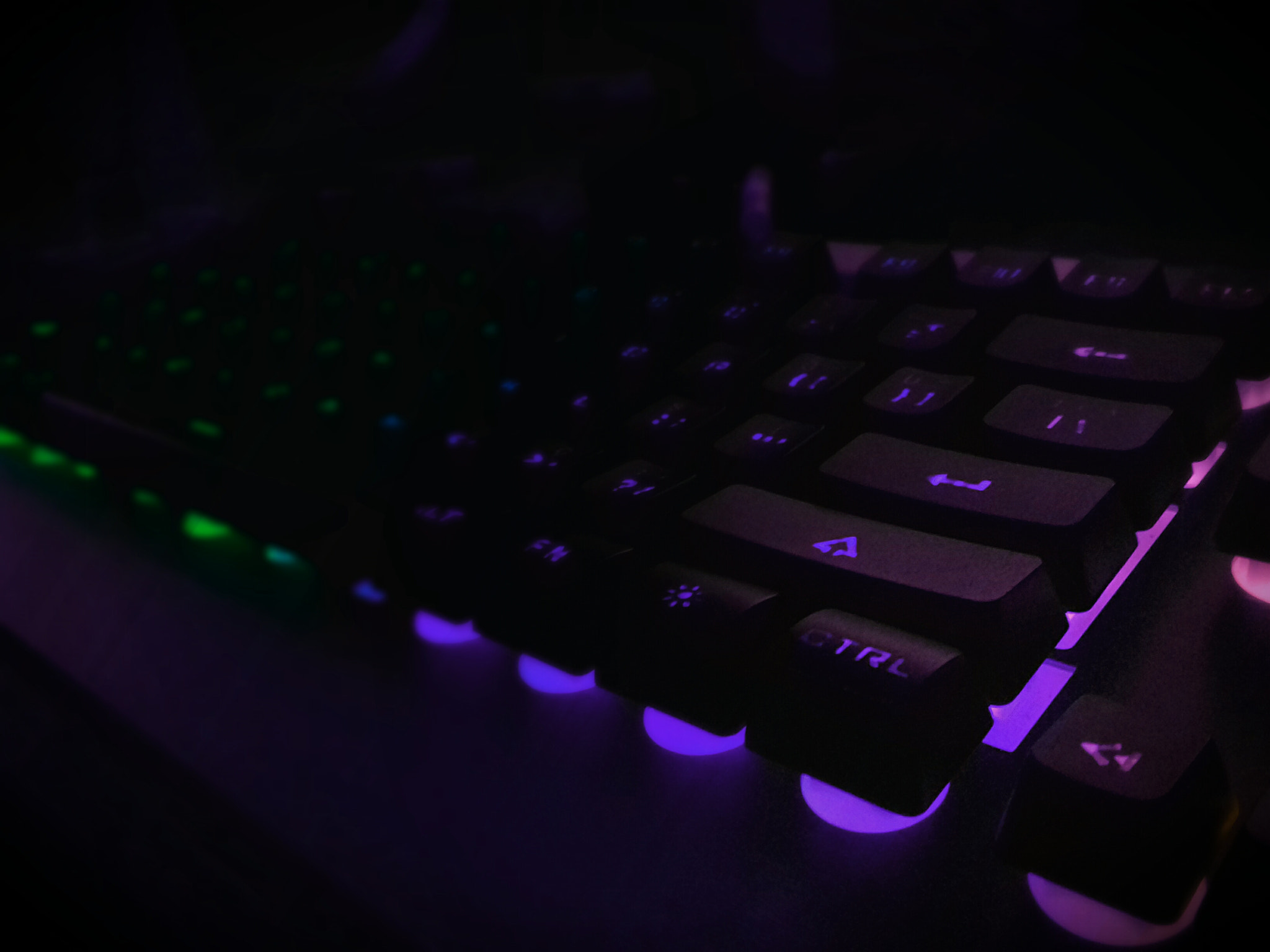 Glowy Keyboard