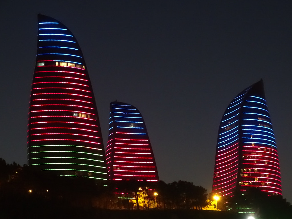 Flame Towers Baku by Ilgar Fazili  on 500px.com