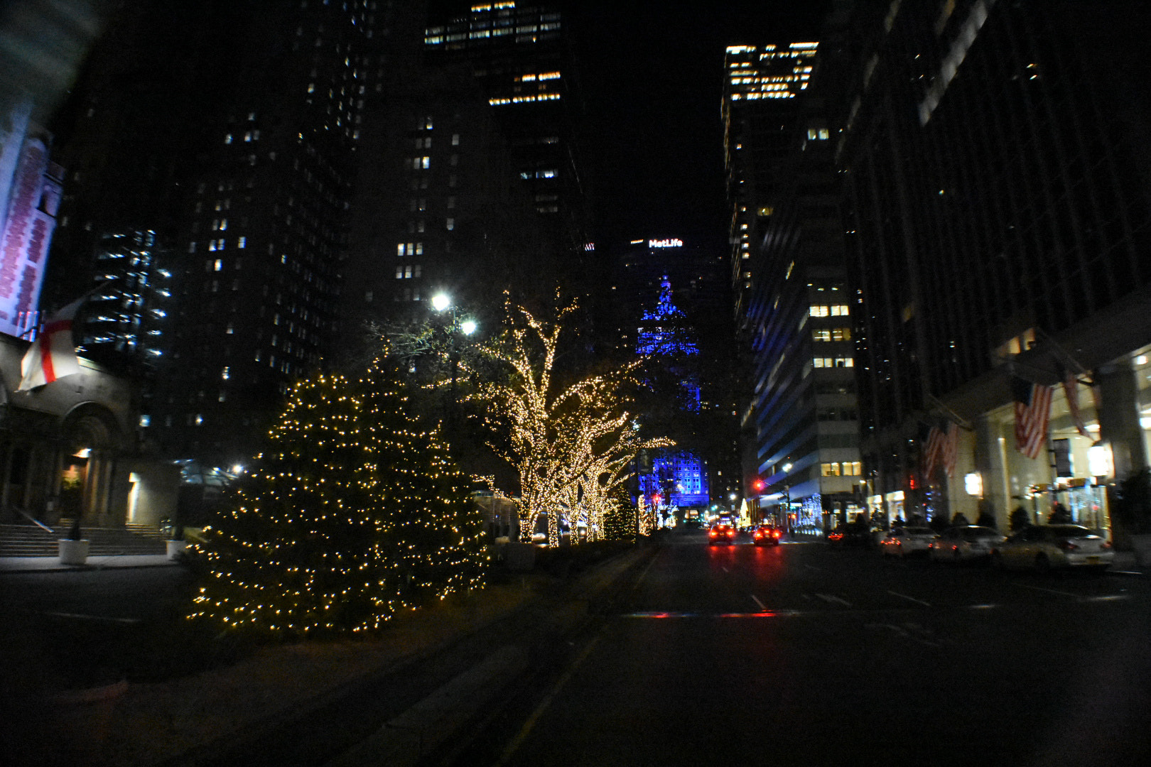 Holiday season on Park Ave