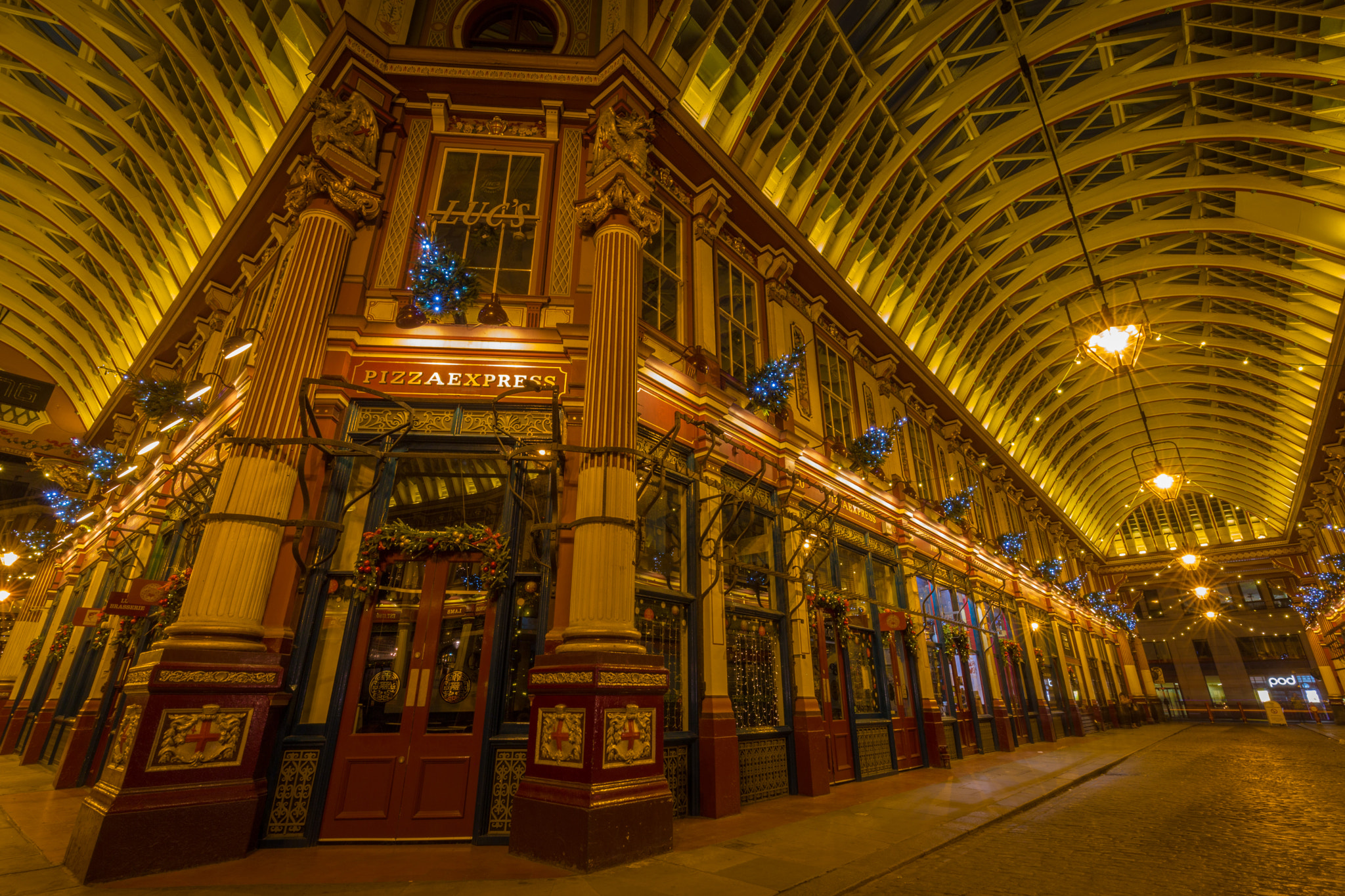 leadenhall market xmas