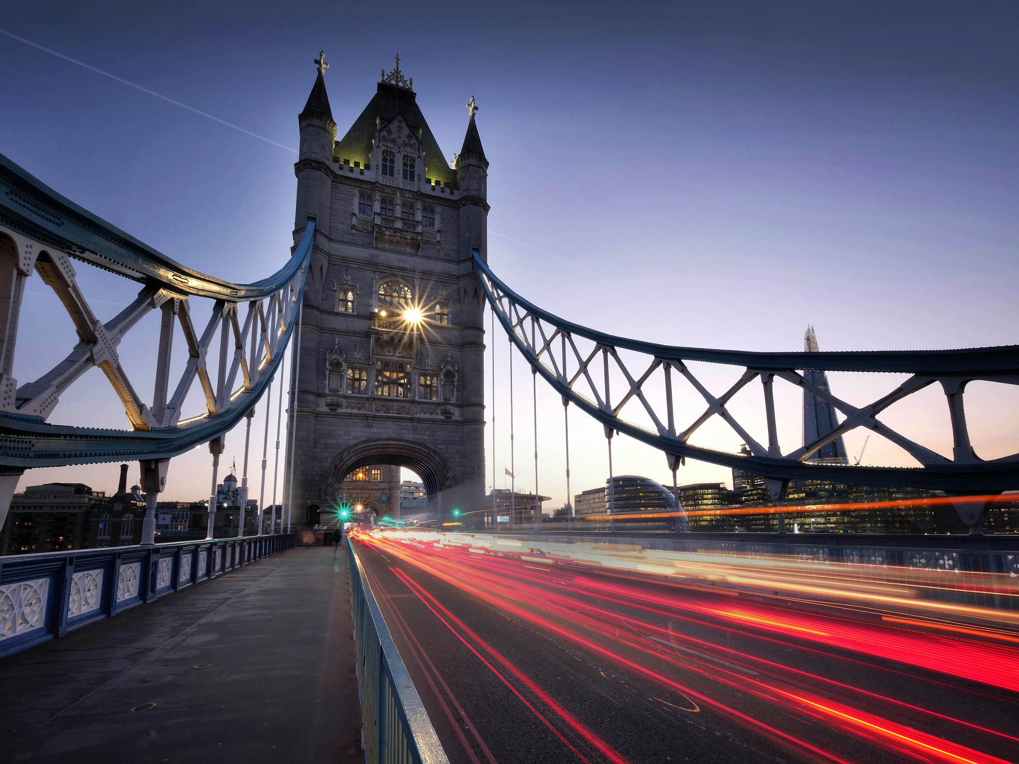 Tower Bridge Light Trails