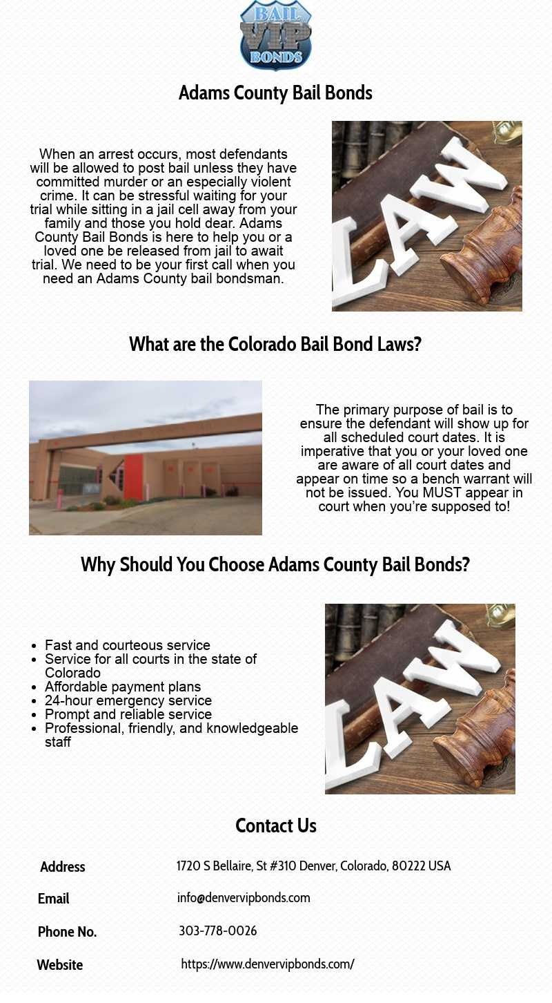 Affordable Bail Bonds Services in Adams County