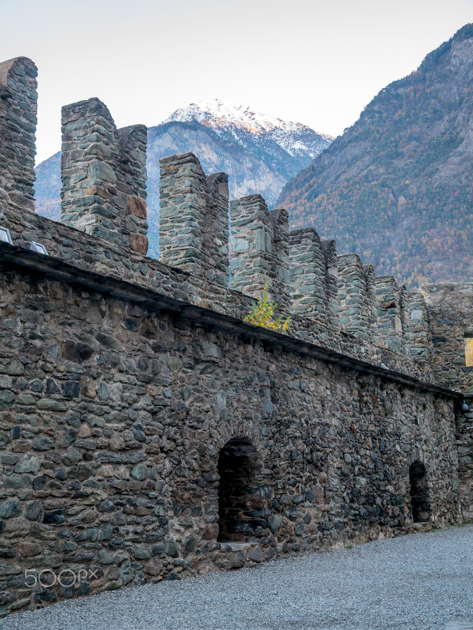 Fenis Castle, Aosta, Italy