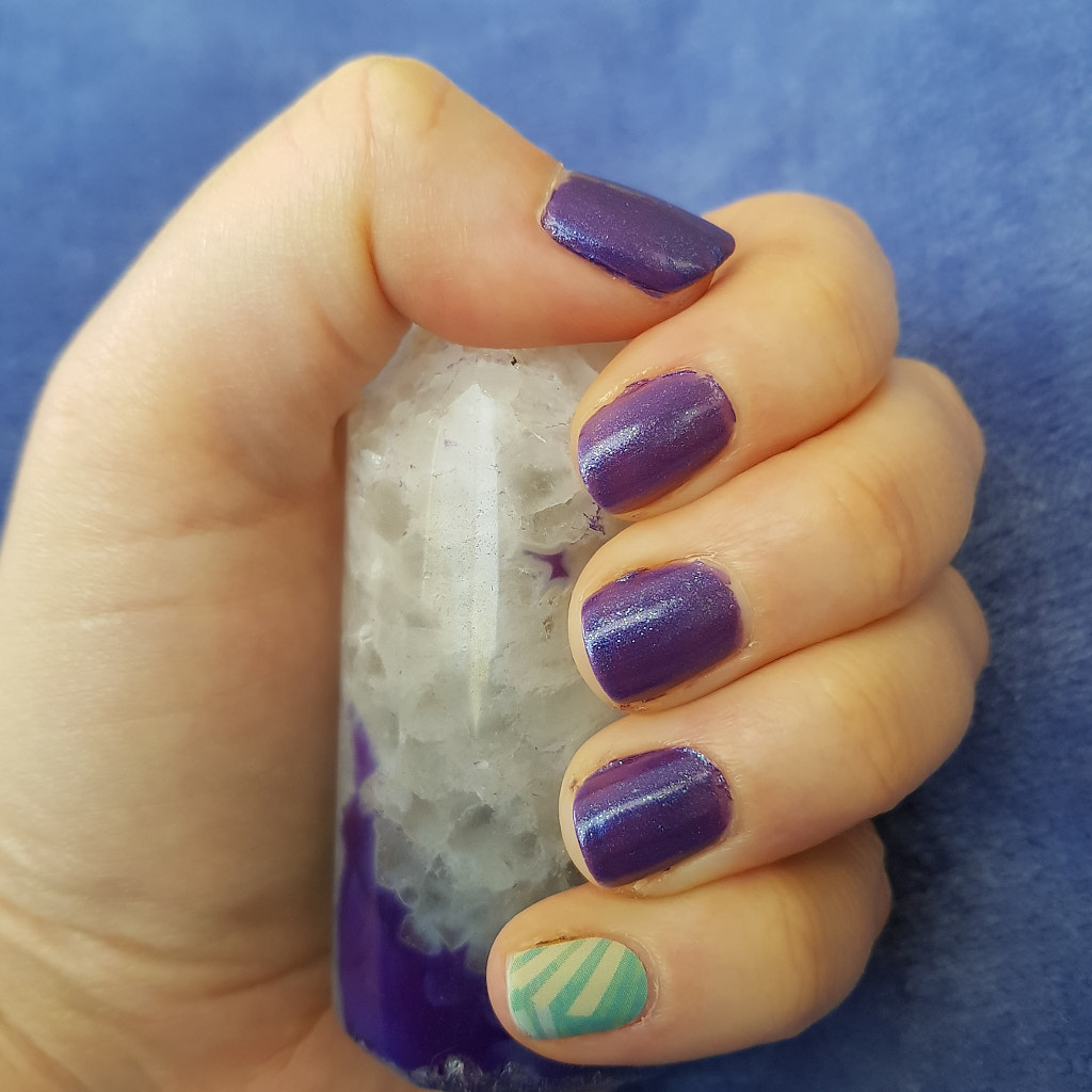 Simple Purple Manicure by Elizabeth Fitzgerald on 500px.com