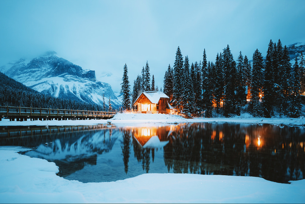 Classic view in the Rockies by Berty Mandagie on 500px.com