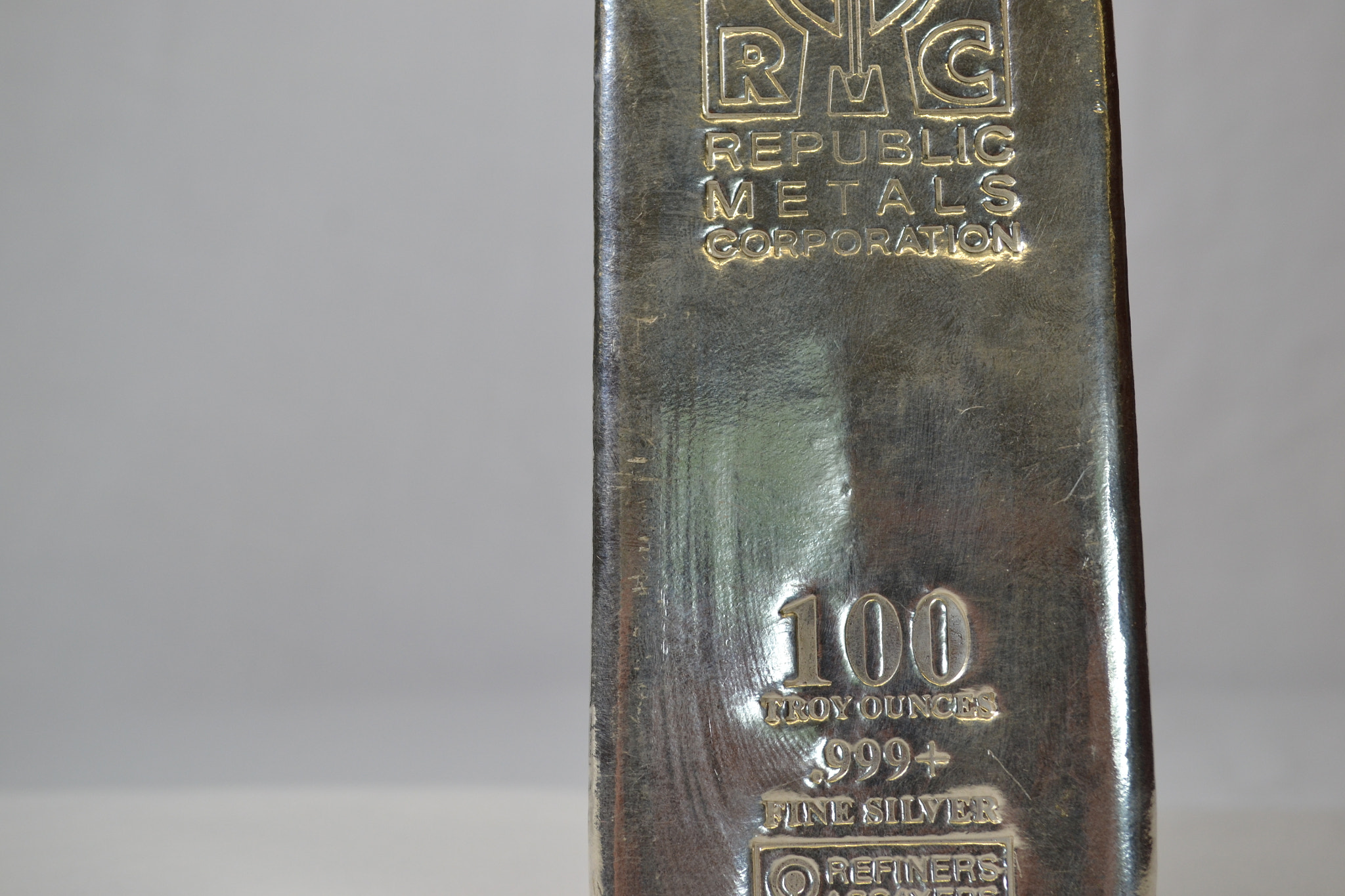 100 Oz Silver bar