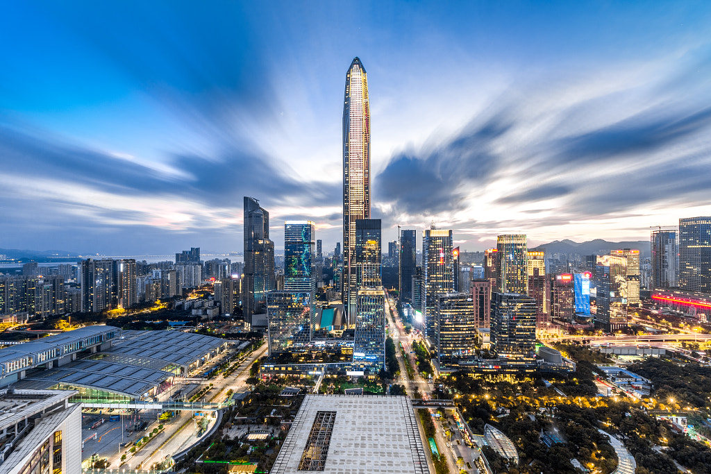 Shenzhen ping an financial center by bingfeng wu 500px