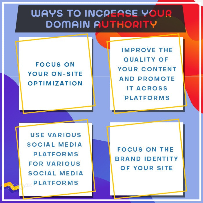 How to increase domain authority