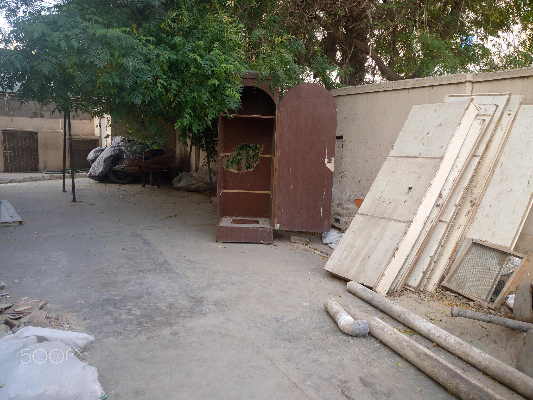 Old Furniture with Nature