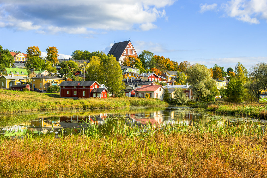 Old town Porvoo by Markus Kauppinen on 500px.com