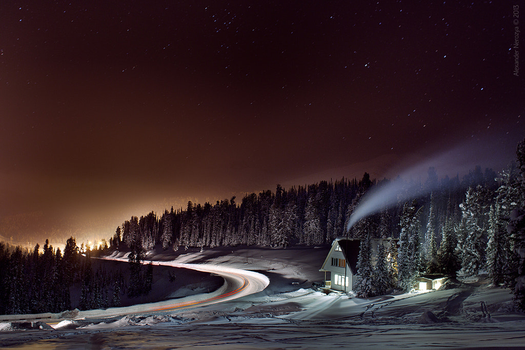 The house stands, the lights are on ... by Alexander Nerozya on 500px.com