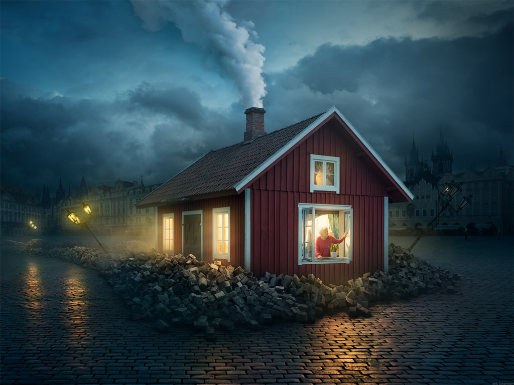 Just Visiting by Erik Johansson on 500px.com