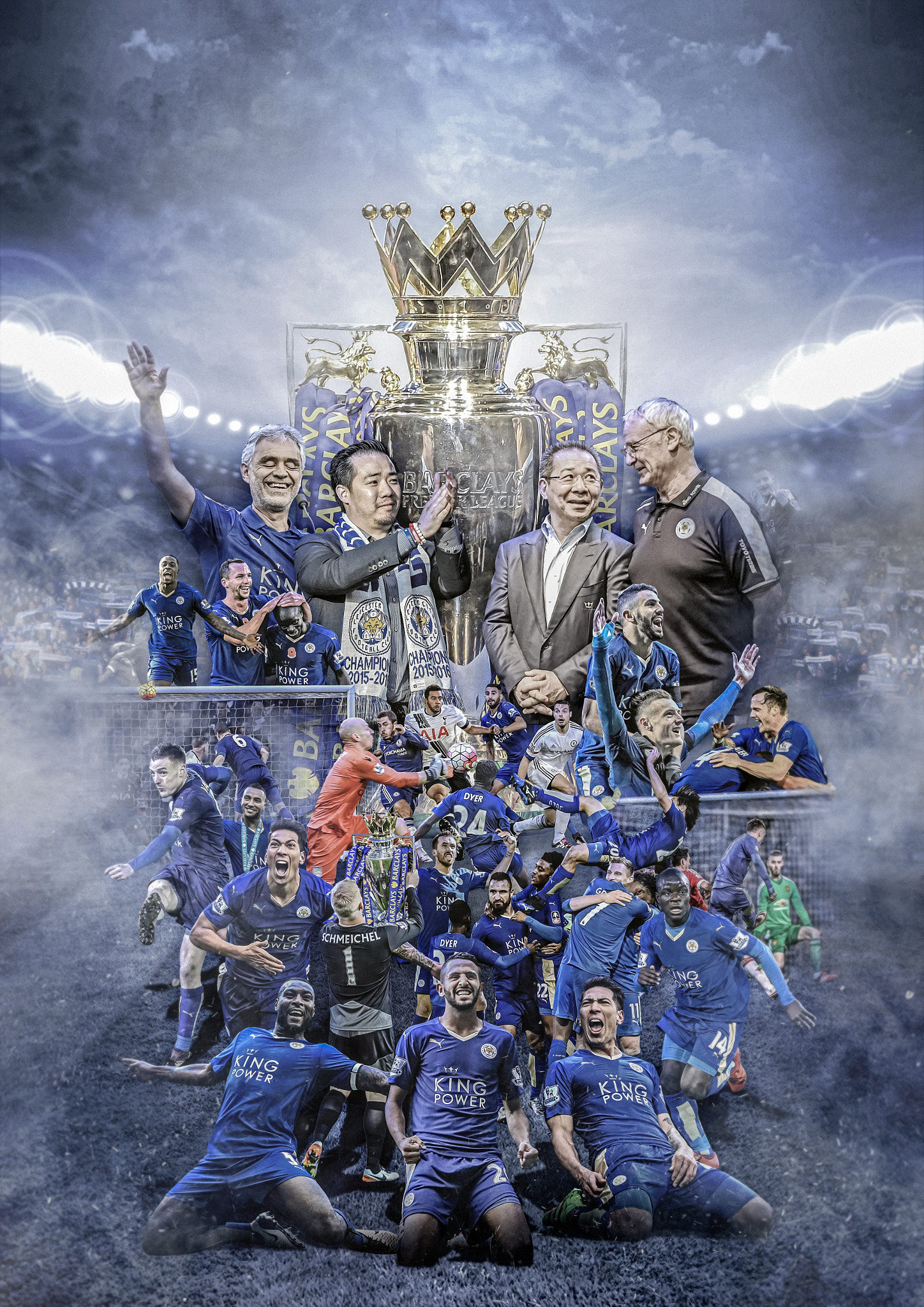 LCFC 2015/16 Premier League Champions
