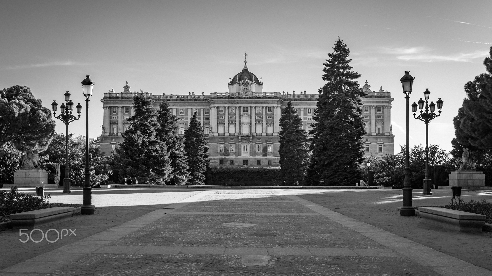 Palacio Real from Jardines del Moro... Madrid