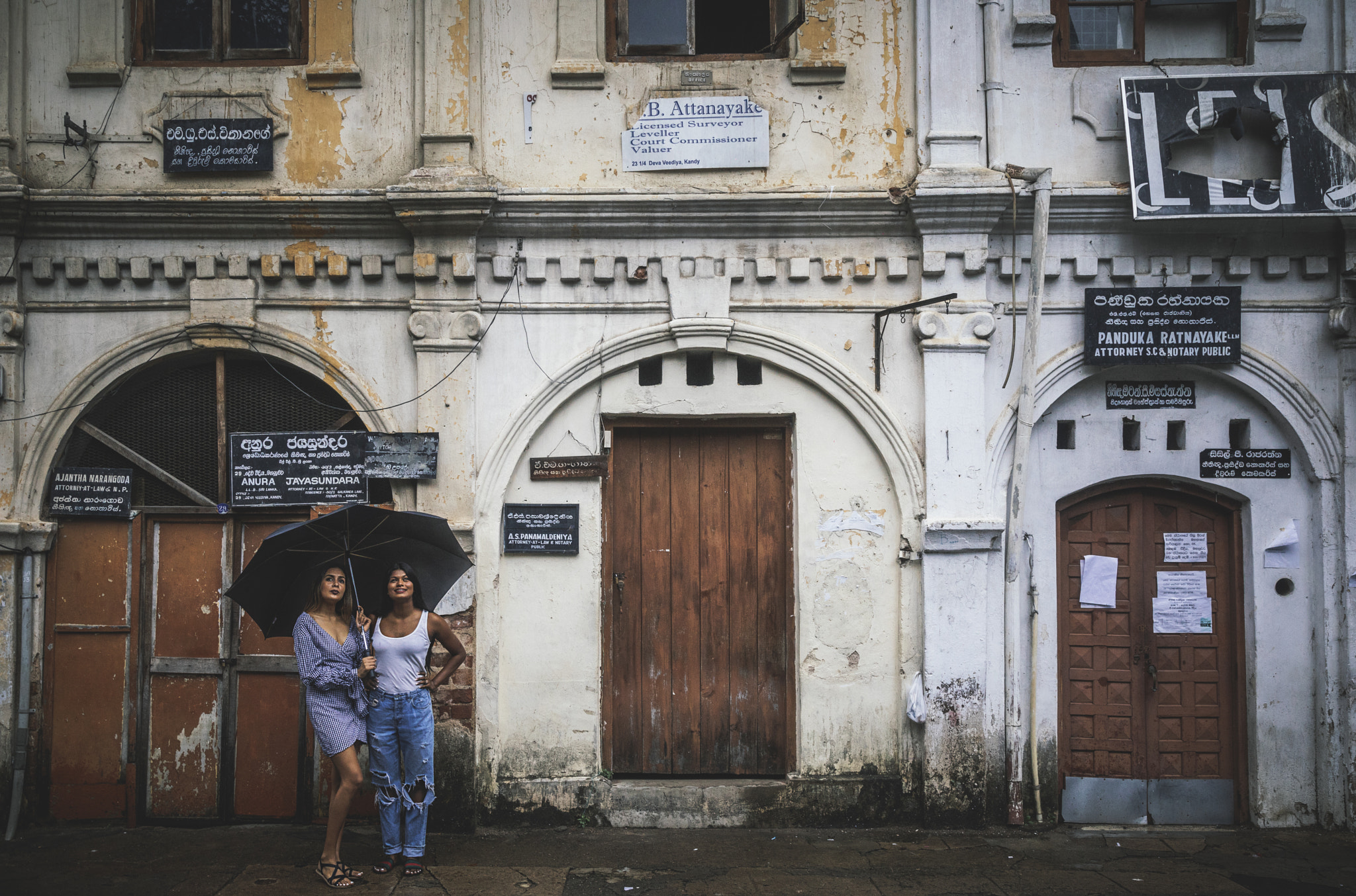 The Street of Lawyers, Kandy, Sri Lanka