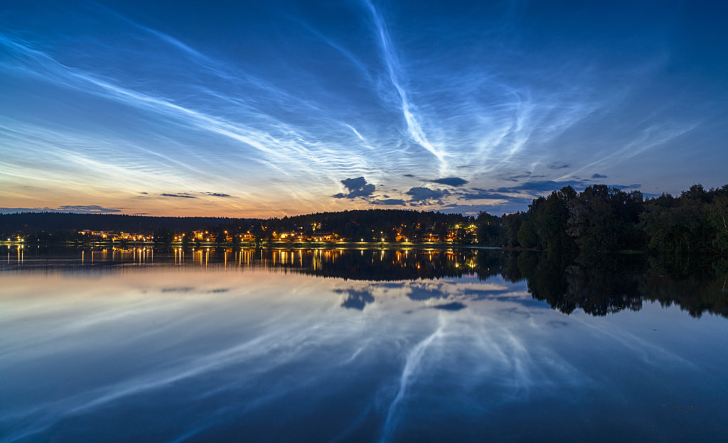Noctilucent cloud by Markus Kauppinen on 500px.com