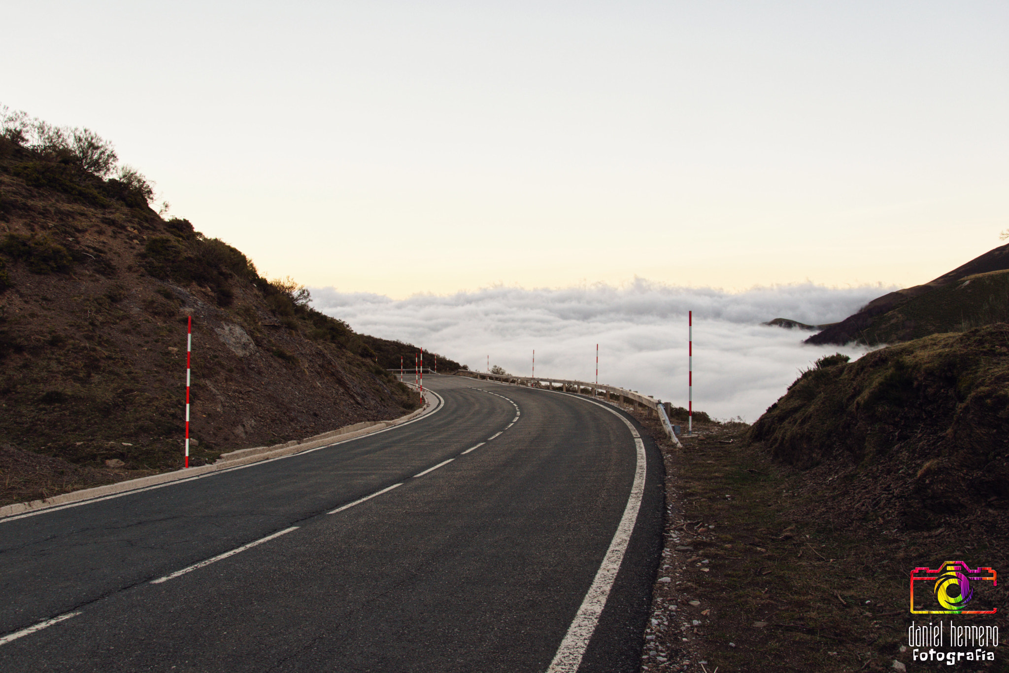 El mar de nubes...☁️☁️