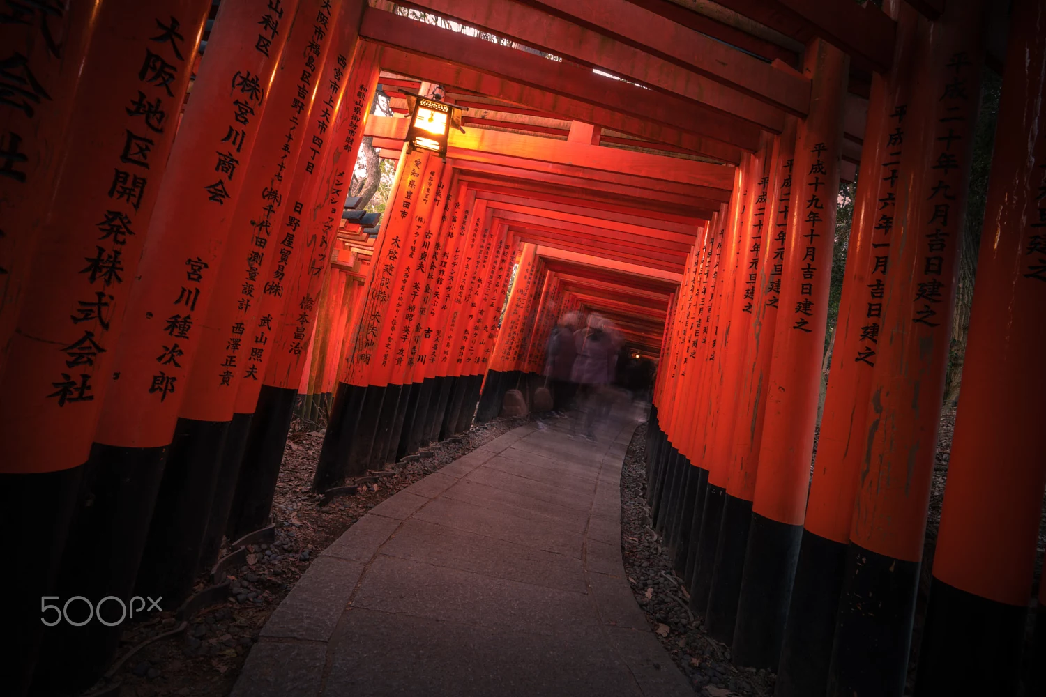 Red Path By Tanadol Wiriyavitsajjar 500px