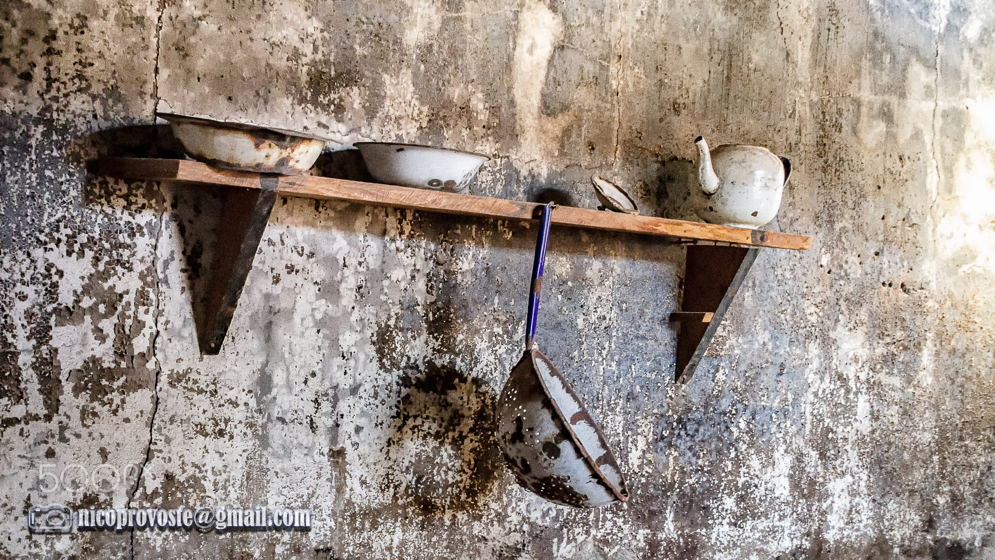 Viejos utensilios de cocina