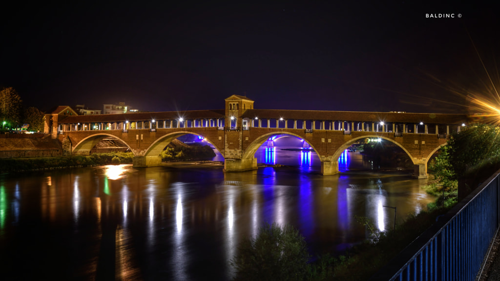 Pavia - Covered Bridge by Christian M. Baldin on 500px.com